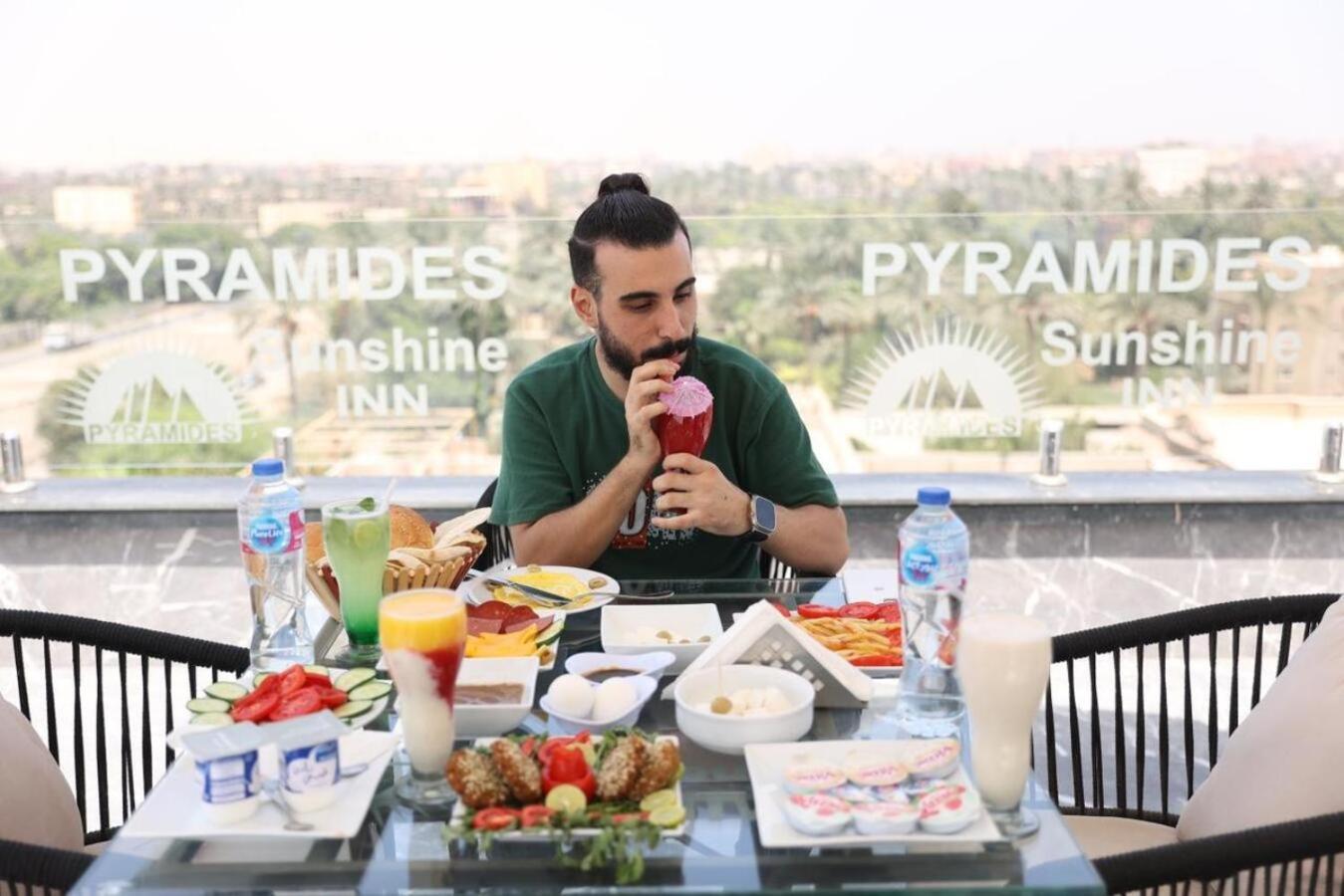 מלון Kafret el-Gabal Pyramids Sunshine View מראה חיצוני תמונה