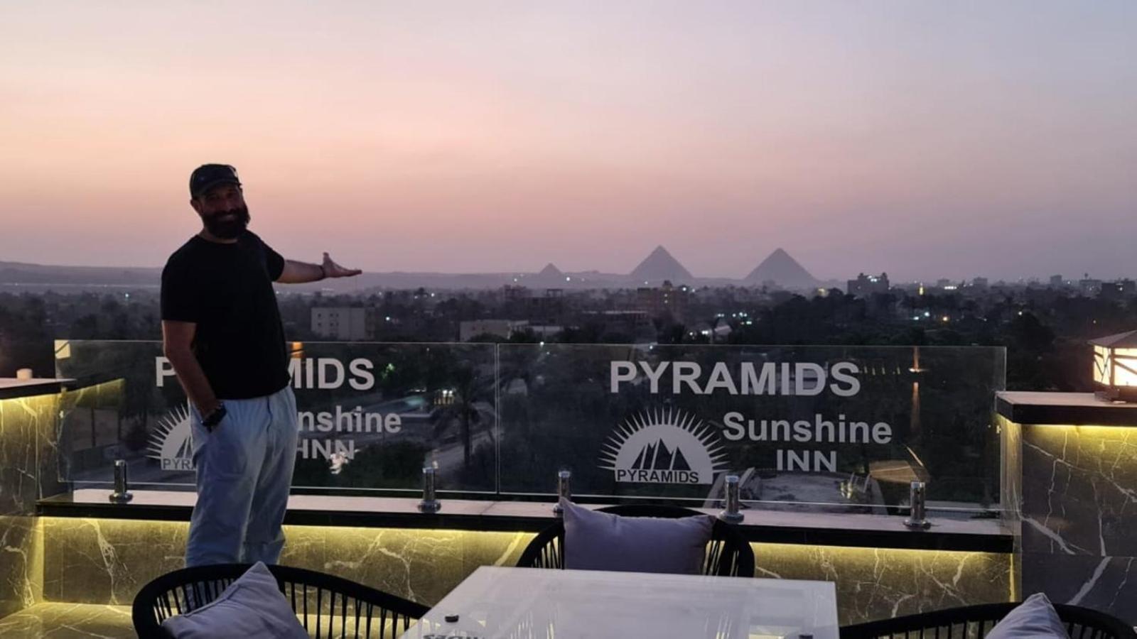 מלון Kafret el-Gabal Pyramids Sunshine View מראה חיצוני תמונה
